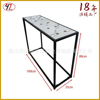 源头厂家五金卫浴展示架花洒滤芯摆放架水龙头收纳架铁质焊接架子图2