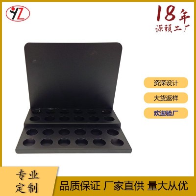 直销装手喷漆展示架汽车自喷漆货架陈列罐子收纳架黑色金属陈列架图3