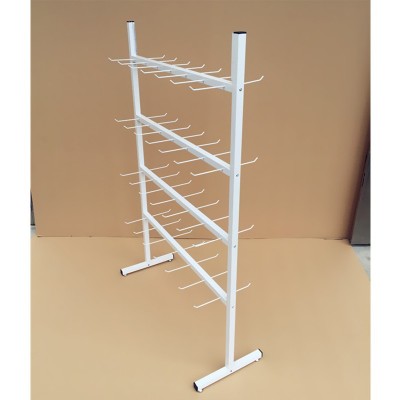 厂家直供双面挂钩促销架子 金属袜子拖鞋展示架 饰品陈列架雨伞架图4