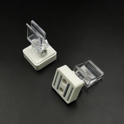 强磁吸夹可调角度pop广告货架磁力标签夹超市kt板侧翼刀旗磁性夹图4