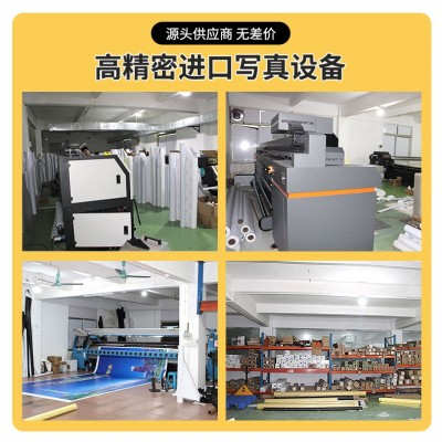 高清写真喷绘海报定制PVC纸X门型海报易拉宝海报地铁灯箱海报厂家图3