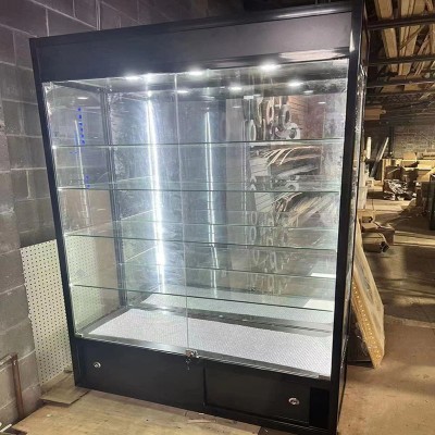 MDF铝合金玻璃柜台拆装组装数码产品手机配件样产品玻璃柜展柜台图4