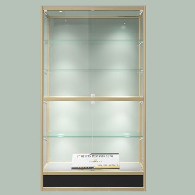 样品玻璃展示柜烟柜铝合金橱窗柜简约展示架层架产品摆放架收纳柜图3