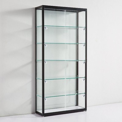样品玻璃展示柜烟柜铝合金橱窗柜简约展示架层架产品摆放架收纳柜图5