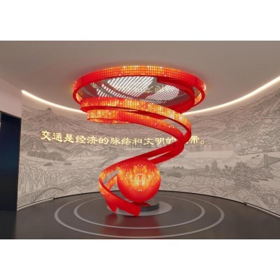 湖北交投集团企业智慧展厅图4