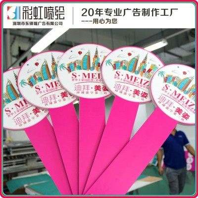 彩虹喷绘深圳工厂高清kt板画板雪弗板展览展示广告牌制作标牌图2