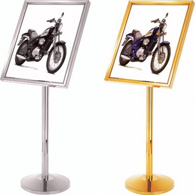 特价金属亚克力参数牌广告牌指引牌立牌升降不锈钢水牌A3A4指示牌图5