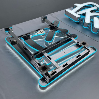 双面发光字 户外门头招牌广告字 两面可视LED发光标识 店铺引流图4