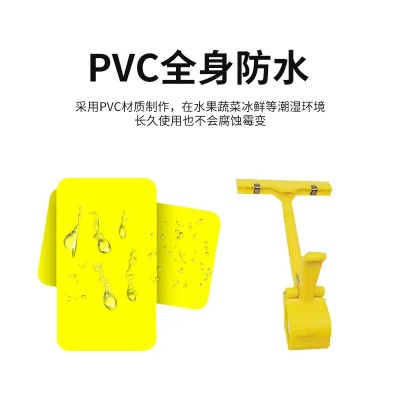 拇指夹A5超市水果标签价格牌夹大拇指POP广告夹宣传牌促销拇指夹图3