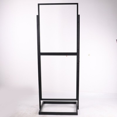 展架双层立式展示架商场广告立牌指引牌导向指示牌kt板展 示器材