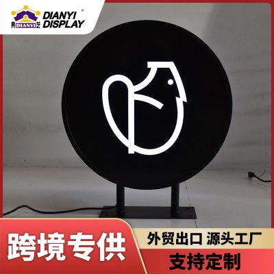 外贸出口定制户外平面灯箱UV丝印画面吸塑灯箱太阳能发光灯箱