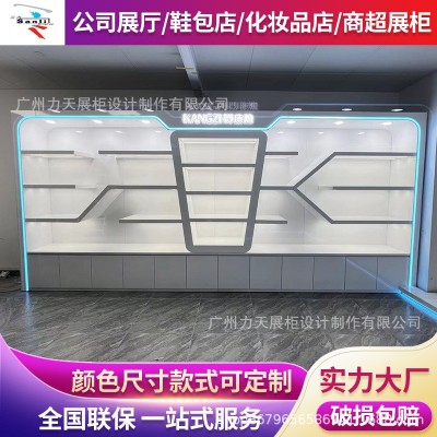 设计展厅展示柜木制烤漆公司货柜柜子陈列柜护肤品样品
