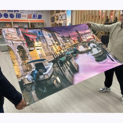 加厚防水防污户外全彩热转印600D牛津布横幅外贸出口条幅宣传