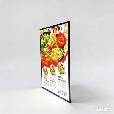 抽画灯箱超薄LED广告灯箱商场店铺壁挂式发光海报框厂家批发