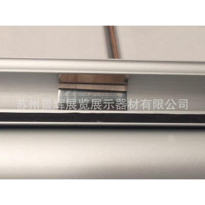 源头厂家 纯铝合金 半圆开启式 卷轴 吊旗杆 定制尺寸 海报挂画轴