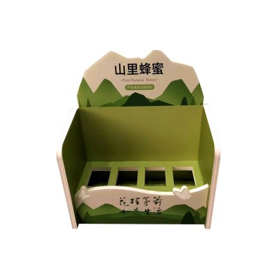 桌面折叠置物架棒棒糖展示架超市收银台零食茶叶饮料展示架可定  10个