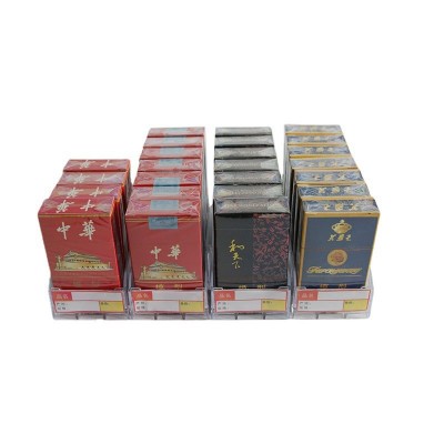 单双层推烟器自动弹出推烟器超市商店便利店烟架卷烟中支推烟器  3套