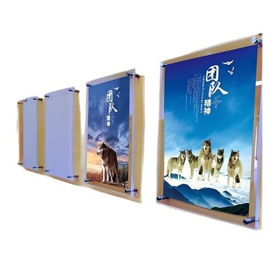 亚克力办公室门牌制作UV打印工作室酒店高级感入户广告牌标识牌