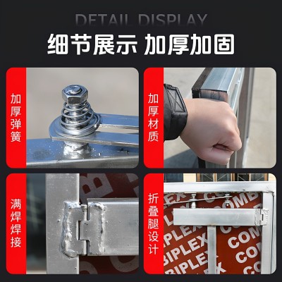 折叠舞台室内活动学校演出婚庆舞台加厚T台雷亚快装移动舞台行架