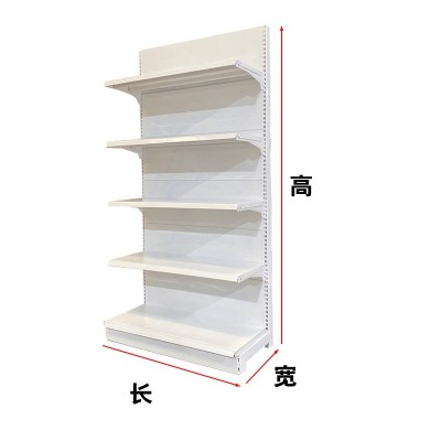 广东工厂直销超市单双面货架母婴便利店药店展示货架定做超市货架